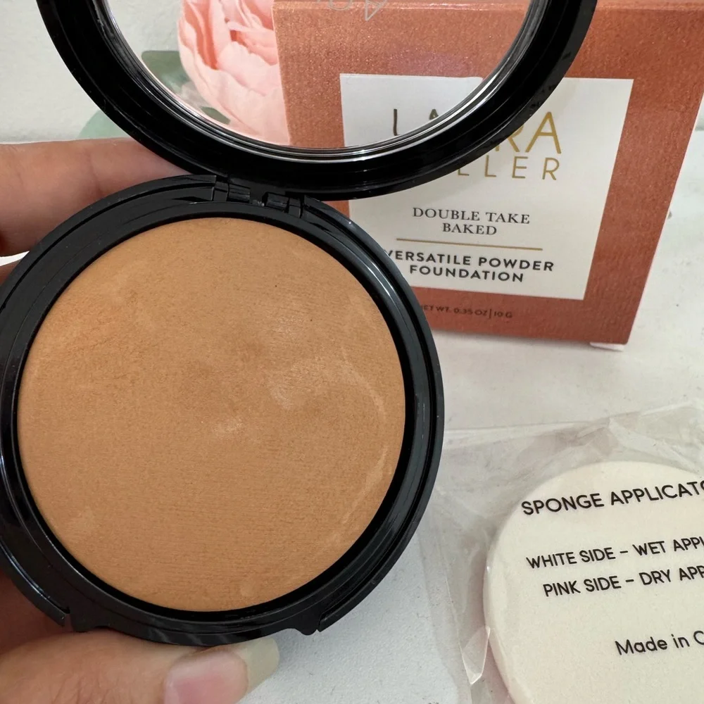 Laura Geller Double Take Baked Foundation - SAND